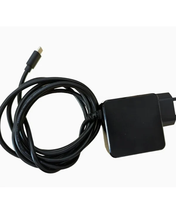 Allnet Φορτιστής με Ενσωματωμένο Καλώδιο GaN USB-C 45W Power Delivery / Quick Charge 3.0 Μαύρος PSU-GaNPD-USB-F1C-45W