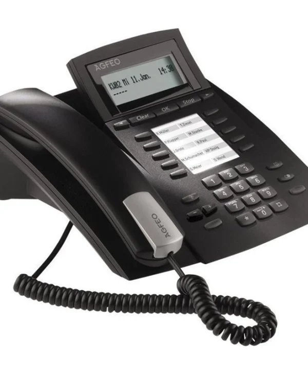 Agfeo ST 22 IP Ενσύρματο Τηλέφωνο IP Μαύρο 6101424