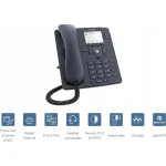Snom D150 Ενσύρματο Τηλέφωνο IP Μαύρο 4652 - Image 6