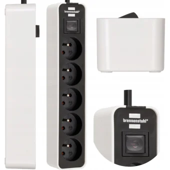Brennenstuhl Πολύπριζο 5 Θέσεων με USB-A και Καλώδιο 5m 1153254520