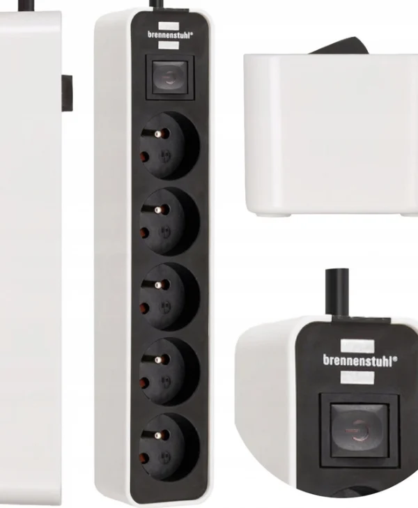 Brennenstuhl Πολύπριζο 5 Θέσεων με USB-A και Καλώδιο 5m 1153254520