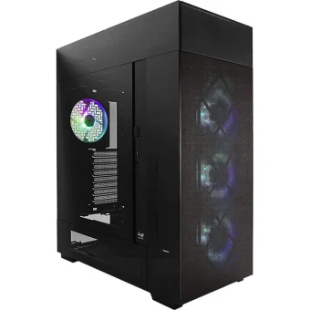 InWin Modfree Gaming Full Tower Κουτί Υπολογιστή με Πλαϊνό Παράθυρο Μαύρο GEIW-153