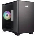 InWin A3 Gaming Mini Tower Κουτί Υπολογιστή με Πλαϊνό Παράθυρο Μαύρο GEIW-159 - Image 3