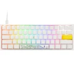 Ducky One 2 Pro Mini Gaming Μηχανικό Πληκτρολόγιο με Cherry MX Blue διακόπτες και RGB φωτισμό (Αγγλικό US) Λευκό GATA-2656 - Image 2