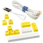 Ducky One 2 Pro Mini Gaming Μηχανικό Πληκτρολόγιο με Cherry MX Blue διακόπτες και RGB φωτισμό (Αγγλικό US) Λευκό GATA-2656 - Image 4