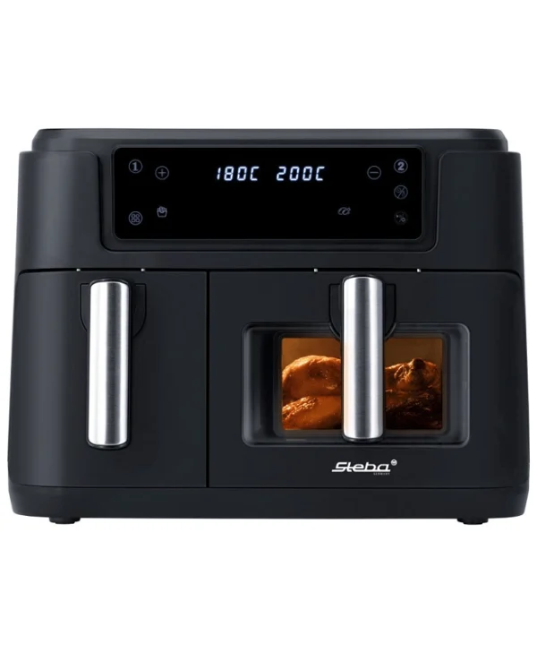 Steba Hf 9500 Duo Air Fryer με Διπλό Αποσπώμενο Κάδο 9.5lt Μαύρο 269500