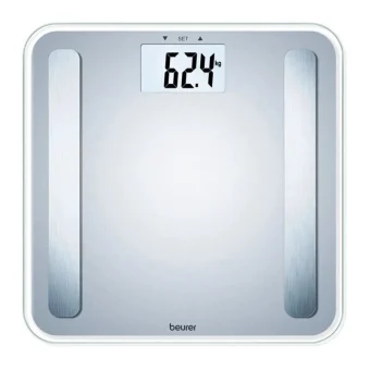 Beurer Ψηφιακή Ζυγαριά 180kg με Λιπομετρητή Ασημί 10054