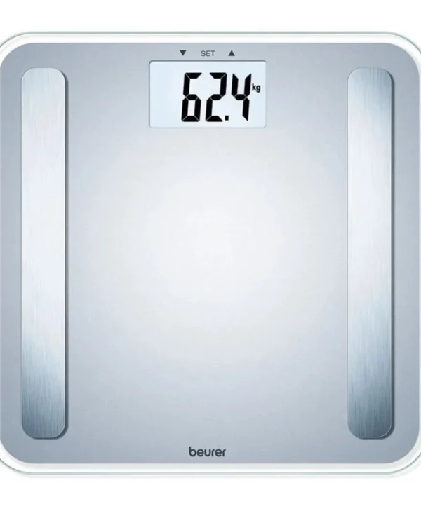Beurer Ψηφιακή Ζυγαριά 180kg με Λιπομετρητή Ασημί 10054