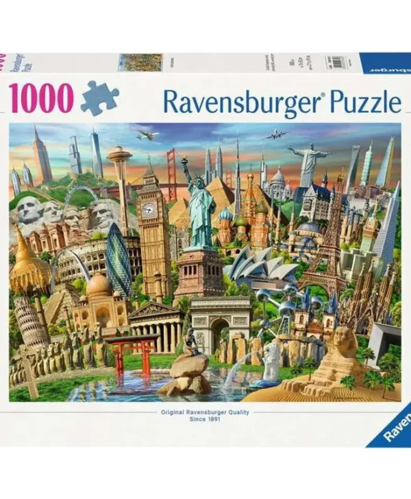 Ravensburger Puzzle Sights Worldwide 1000 Pieces 12000332