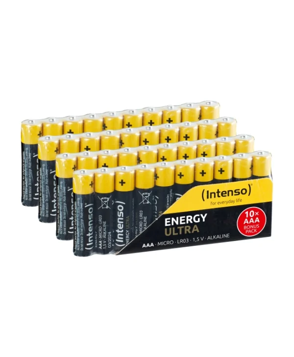 Intenso Energy Ultra Αλκαλικές Μπαταρίες AAA 1.5V 40τμχ 7501510