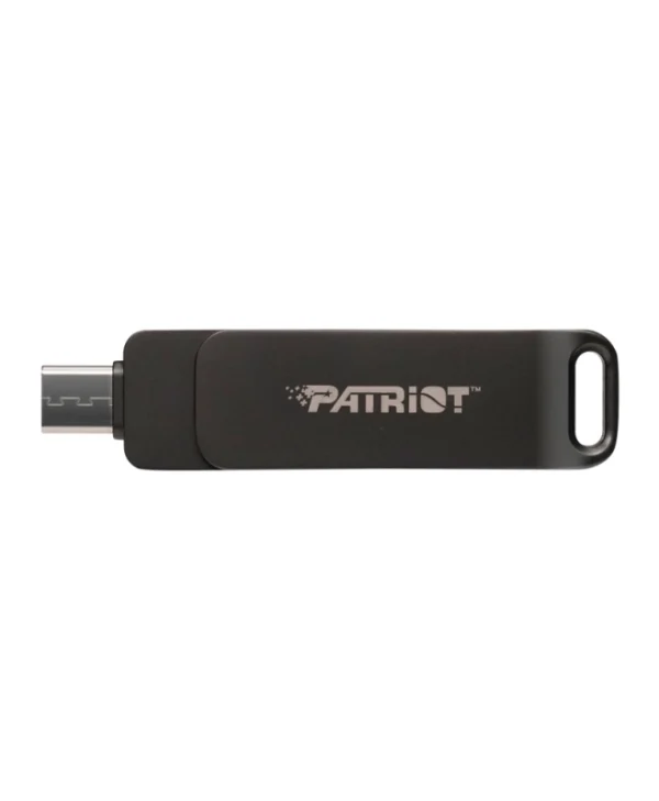 Patriot Rage 256GB USB 3.2 Stick με σύνδεση USB-A & USB-C Μαύρο PE256GR550DSAD