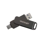 Patriot Rage 256GB USB 3.2 Stick με σύνδεση USB-A & USB-C Μαύρο PE256GR550DSAD - Image 4