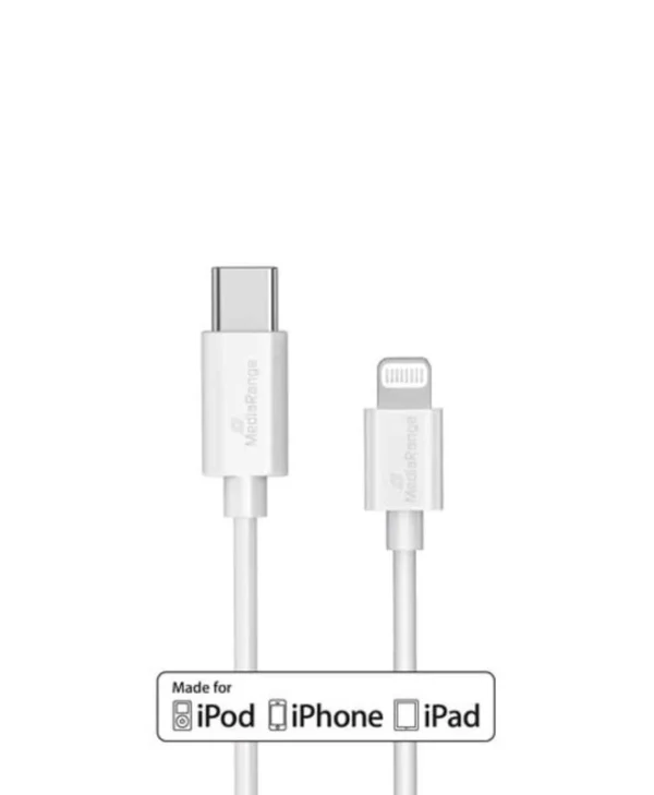 Mediarange Charging Cable Lightning To Usb Type C 1m MRCS215
