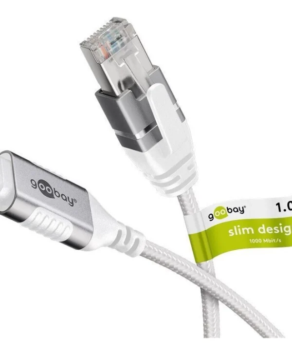 Goobay USB 3.1 Cable USB-C male - USB-C Ασημί 1m 74385