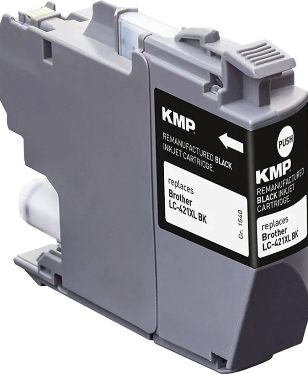 KMP Συμβατό Μελάνι Εκτυπωτή InkJet Brother LC421XLBK 14ml Μαύρο 1τμχ 1548,4001