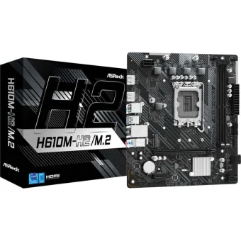 ASRock H610M-H2/M.2 Motherboard Micro ATX με Intel 1700 Socket 90-MXBP70-A0UAYZ