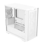 Asus A21 PLUS TG Gaming Midi Tower Κουτί Υπολογιστή με Πλαϊνό Παράθυρο και RGB Φωτισμό Λευκό 90DC00H3-B19010
