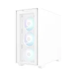 Asus A21 PLUS TG Gaming Midi Tower Κουτί Υπολογιστή με Πλαϊνό Παράθυρο και RGB Φωτισμό Λευκό 90DC00H3-B19010 - Image 3