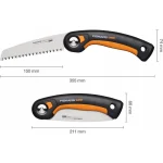 Fiskars Splitting Axe X32 X-series Blade L + Folding Saw 1075435 - Image 2