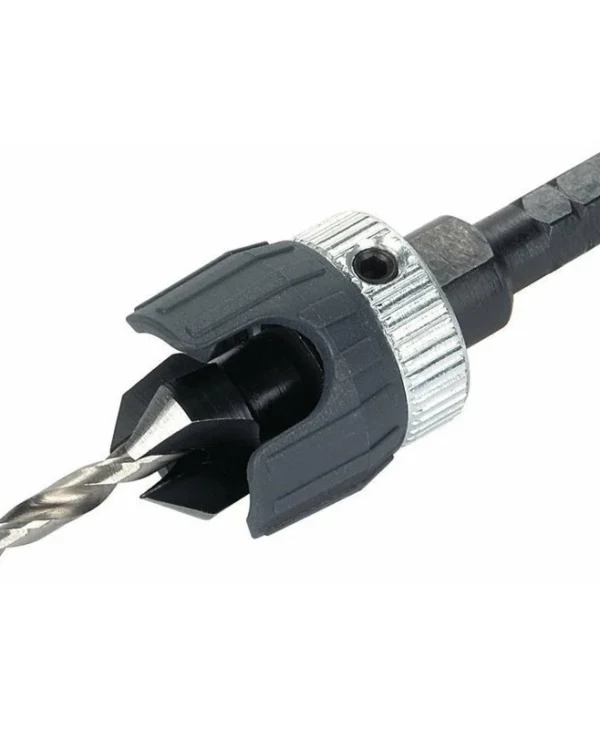 Wolfcraft Φρεζοτρύπανο Ρυθμιζόμενο Τρυπάνι 3,2-12mm με Εξάγωνο Στέλεχος για Ξύλο και Μέταλλο 6mm 2544000