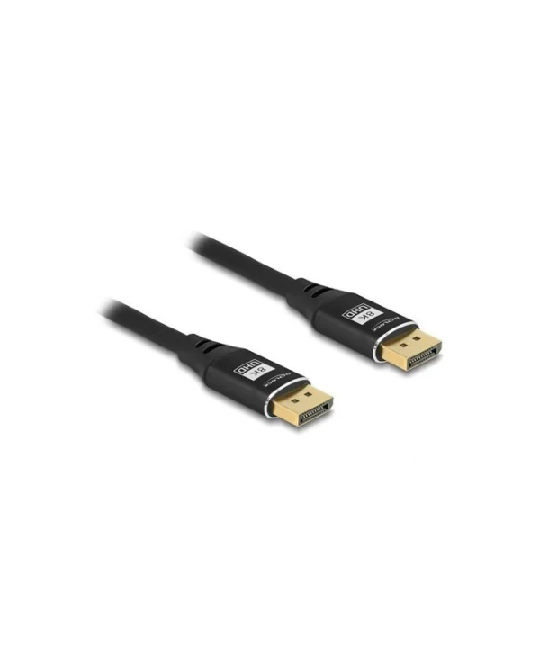 DeLock Cable DisplayPort male - DisplayPort male 3m Μαύρο (80622)