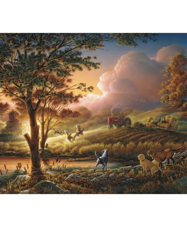 Terry Redlin Harvest In The Glow Of The Sun Puzzle 2D 1000pcs 58544