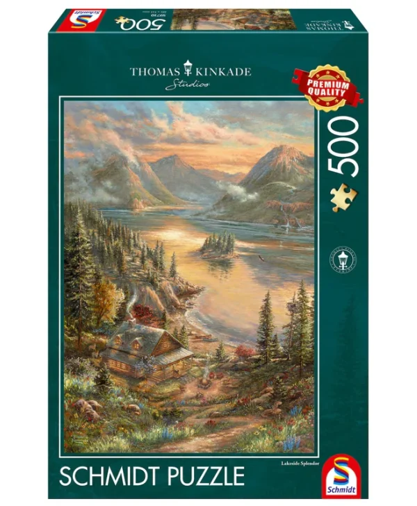 Puzzle 2D Splendour on the lakeshore 500pcs 59710