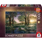 Schmidt 58546 Puzzle 1000pcs Morning Magic At Lake - Terry Redlin - Image 2