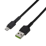 Green Cell Braided USB to Lightning Cable Μαύρο 0.3m (KABGC24) - Image 3