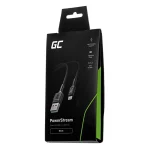 Green Cell Braided USB to Lightning Cable Μαύρο 0.3m (KABGC24) - Image 5