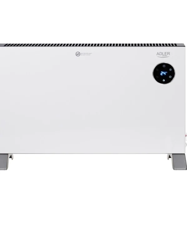 Adler Θερμοπομπός Δαπέδου 2000W με Ηλεκτρονικό Θερμοστάτη Λευκός ad_7752