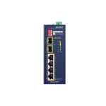 Planet Technology Unmanaged L2 PoE+ Switch με 4 Θύρες Gigabit (1Gbps) Ethernet και 2 SFP Θύρες IFGS-624PTF - Image 2