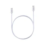 Adata USB 2.0 Cable USB-C male - USB-C 100W Λευκό 1m CACC-100PN-WH - Image 4