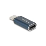 DeLock Μετατροπέας USB-C / Lightning male σε USB-C / Lightning female Γκρι 1τμχ 60688