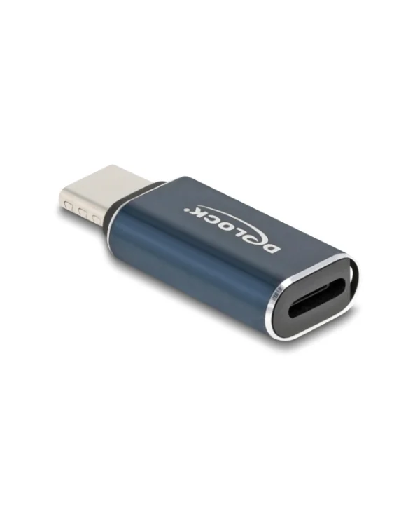 DeLock Μετατροπέας USB-C / Lightning male σε USB-C / Lightning female Γκρι 1τμχ 60688