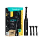 Happy Brush Ηλεκτρική Οδοντόβουρτσα Μαύρη CR2BEAN
