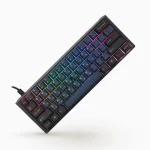 Ducky One 3 Pro Mini Nazca Line Gaming Μηχανικό Πληκτρολόγιο 60% με Cherry MX2A Brown διακόπτες και RGB φωτισμό (Αγγλικό US) Black/Blue GATA-2719 - Image 4
