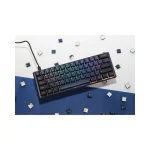Ducky One 3 Pro Mini Nazca Line Gaming Μηχανικό Πληκτρολόγιο 60% με Cherry MX2A Brown διακόπτες και RGB φωτισμό (Αγγλικό US) Black/Blue GATA-2719 - Image 7