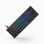 Ducky One 3 Pro Mini Nazca Line Gaming Μηχανικό Πληκτρολόγιο 60% με Cherry MX2A Speed Silver διακόπτες και RGB φωτισμό (Αγγλικό US) Black/Blue GATA-2722 - Image 5