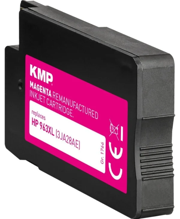 KMP Συμβατό Μελάνι Εκτυπωτή InkJet HP 3JA28AE 963 XL 30ml Ματζέντα 1τμχ 1766,6006