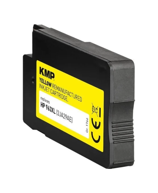 KMP Συμβατό Μελάνι Εκτυπωτή InkJet HP 963 XL 3JA29AE 55ml Κίτρινο 1τμχ 1766,6009