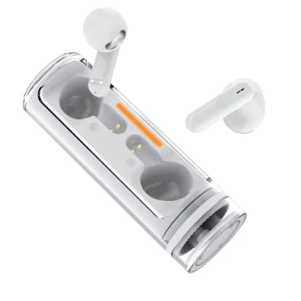 2GO Acoustic Twist In-ear Bluetooth Handsfree Ακουστικά με Θήκη Φόρτισης Λευκά 797600