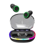 2GO Acoustic Ring In-ear Bluetooth Handsfree Ακουστικά με Θήκη Φόρτισης Μαύρα 797601