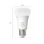 Philips Smart Λάμπες LED 9W για Ντουί E27 και Σχήμα A60 RGBW 806lm Dimmable 2τμχ 929002468810 - Image 4