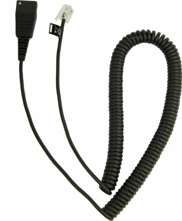 Jabra Αντάπτορας Rj-10 Extension Coiled Cord 2m (8800-01-37)