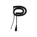 Jabra Αντάπτορας Rj-10 Extension Coiled Cord 2m (8800-01-37) - Image 2