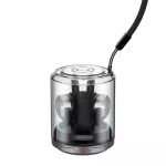 Hecate Air 2 Open Ear Bluetooth Handsfree Ακουστικά με Θήκη Φόρτισης Μαύρα AIR2-BK - Image 7