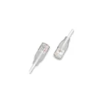 Wantec U/UTP Cat.6a (Gigabit) Καλώδιο Δικτύου Ethernet 3m Λευκό 7407