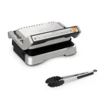 Tefal OptiGrill 2in1 Τοστιέρα Γκριλιέρα με Αποσπώμενες Πλάκες 2100W Γκρι GC773D10