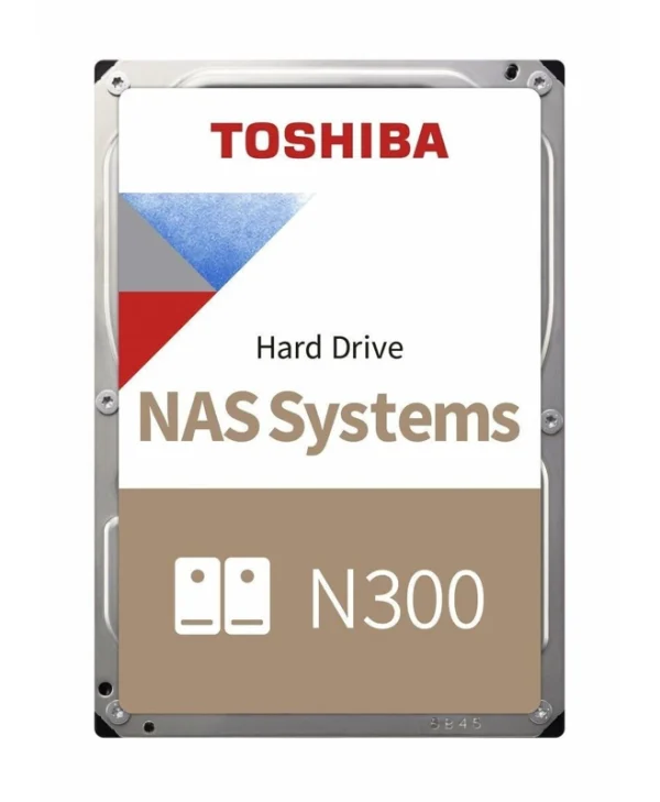 Toshiba N300 20TB HDD Σκληρός Δίσκος 3.5" SATA III 7200rpm με 512MB Cache για NAS HDWG62AUZSVA